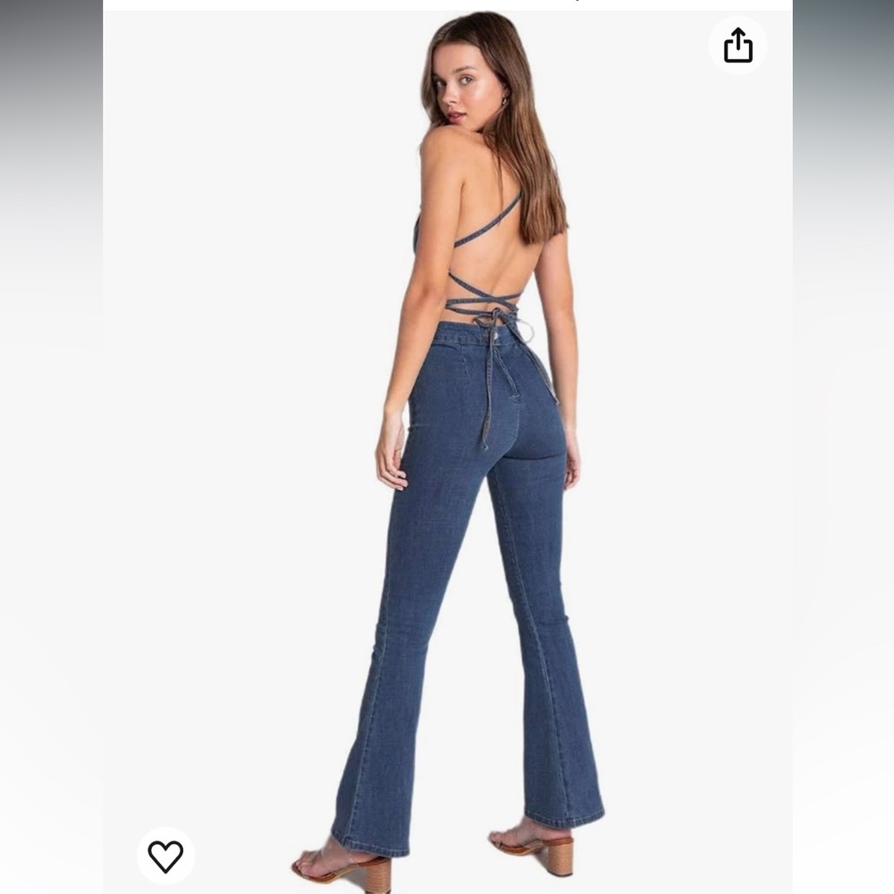Adika denim jumpsuit